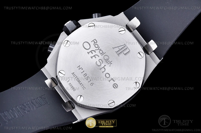 SmoothTexture AP ROO Chronograph CER SS RU Grey Num APF 7750 Mod 2