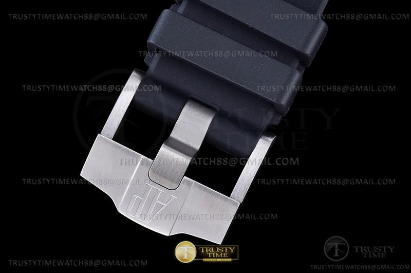 SmoothTexture AP ROO Chronograph CER SS RU Grey Num APF 7750 Mod 2