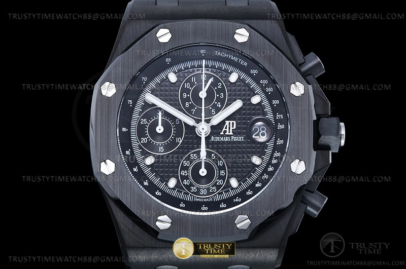 Seasonal AP ROO Chronograph DLC DLC Black Dot APF 7750 Mod 14