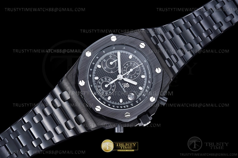 Seasonal AP ROO Chronograph DLC DLC Black Dot APF 7750 Mod 14