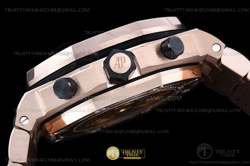 AP ROO Chronograph RG RG Brown Num APF A3126 Mod Upgraded 12