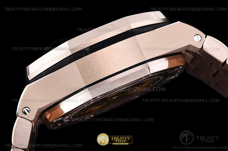 AP ROO Chronograph RG RG Brown Num APF A3126 Mod Upgraded 12
