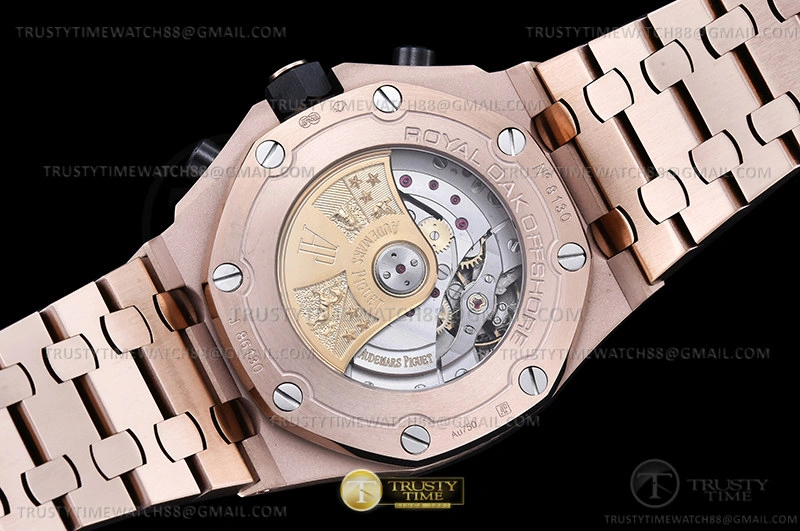 AP ROO Chronograph RG RG Brown Num APF A3126 Mod Upgraded 12