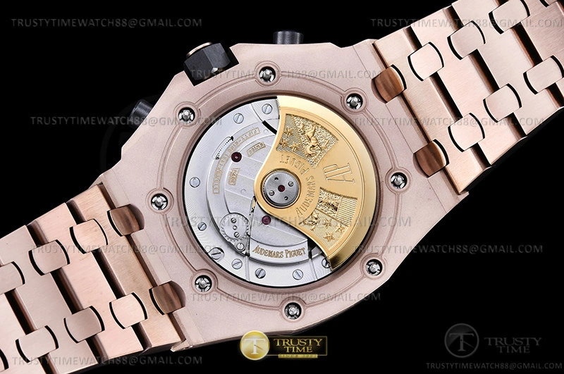 AP ROO Chronograph RG RG Brown Num APF A3126 Mod Upgraded 12