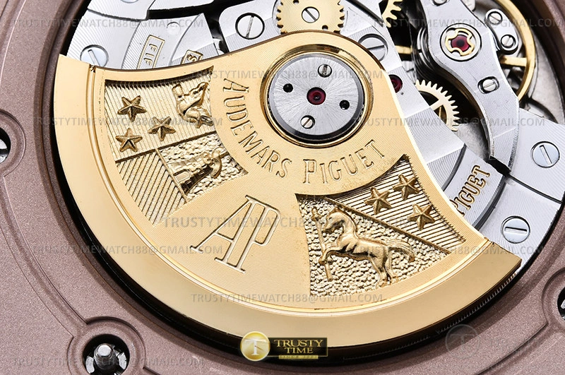 AP ROO Chronograph RG RG Brown Num APF A3126 Mod Upgraded 12