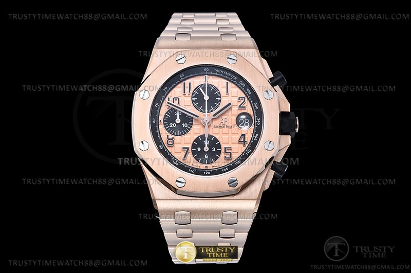 AP ROO Chronograph RG RG RG Num APF A3126 Mod Stylish 8