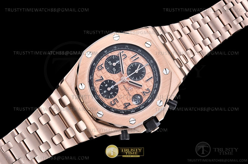 AP ROO Chronograph RG RG RG Num APF A3126 Mod Stylish 8