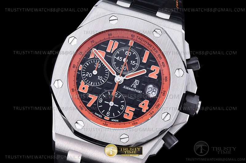 Tailored AP ROO Chronograph SS LE Blk O-Num APF 7750 Mod 11