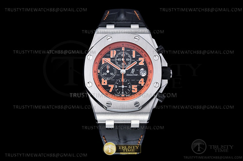 Tailored AP ROO Chronograph SS LE Blk O-Num APF 7750 Mod 11