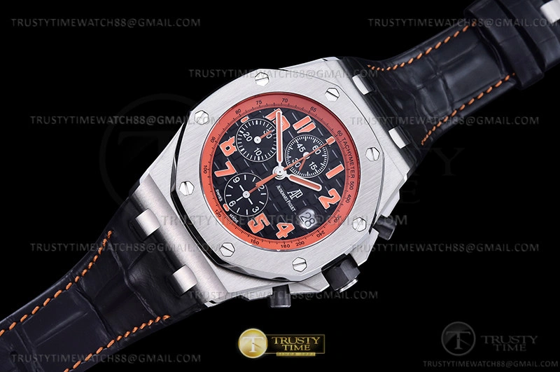 Tailored AP ROO Chronograph SS LE Blk O-Num APF 7750 Mod 11