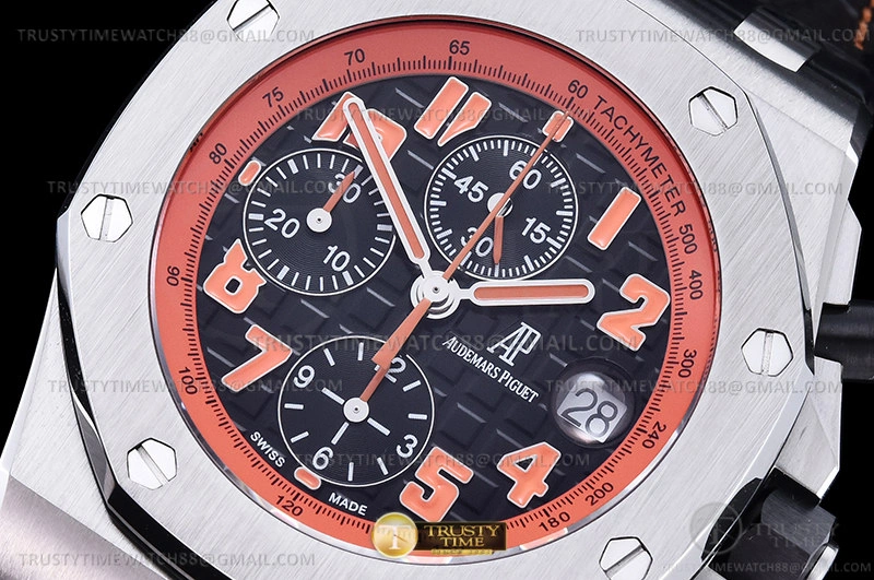 Tailored AP ROO Chronograph SS LE Blk O-Num APF 7750 Mod 11