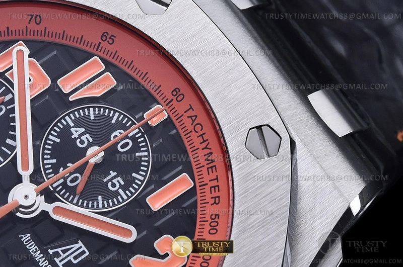 Tailored AP ROO Chronograph SS LE Blk O-Num APF 7750 Mod 11