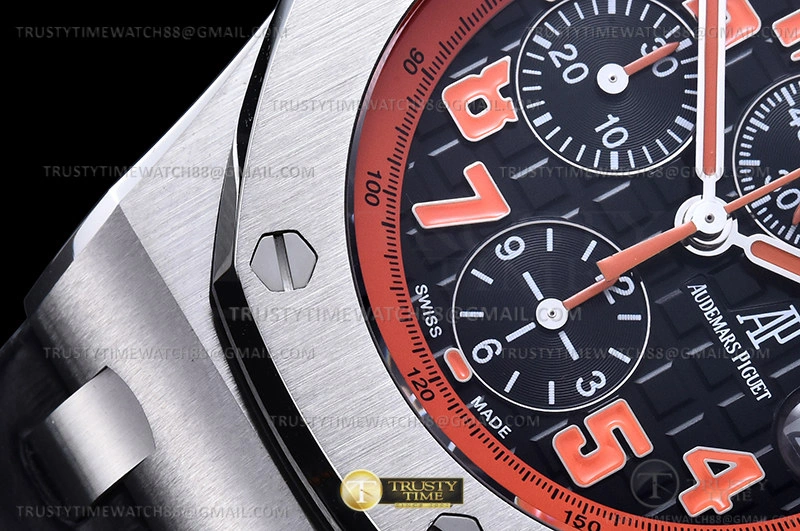 Tailored AP ROO Chronograph SS LE Blk O-Num APF 7750 Mod 11