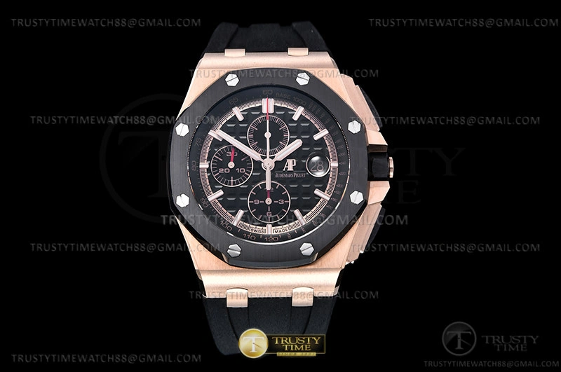 Functional AP0741A – AP ROO Chronograph RG RU Black Blk RSF A3126 Mod 86