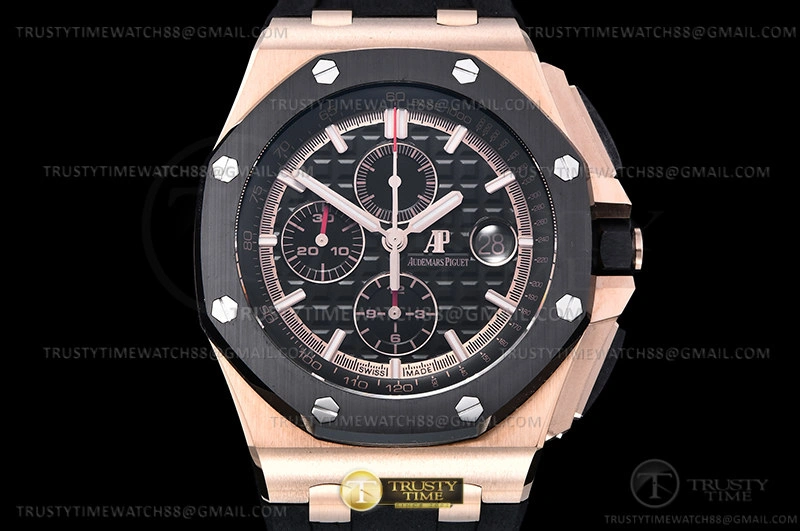Functional AP0741A – AP ROO Chronograph RG RU Black Blk RSF A3126 Mod 86