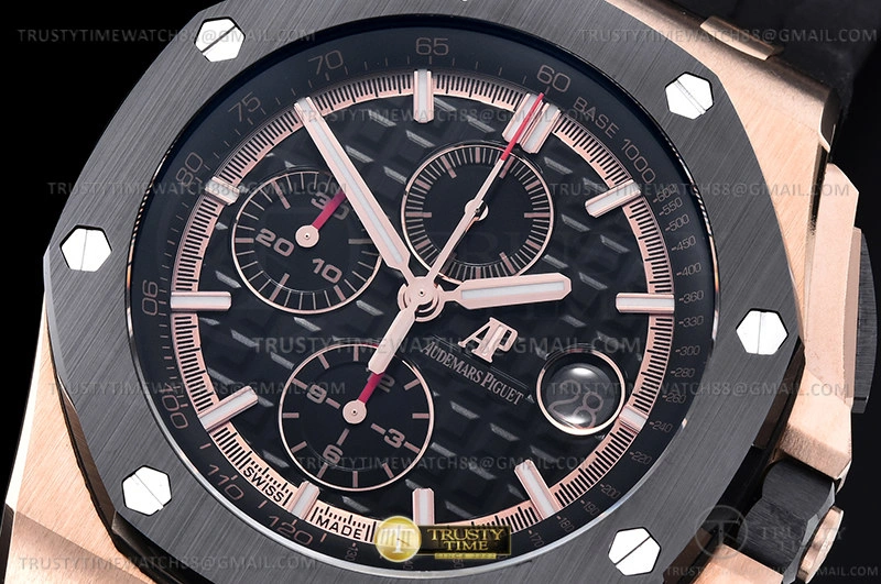 Functional AP0741A – AP ROO Chronograph RG RU Black Blk RSF A3126 Mod 86