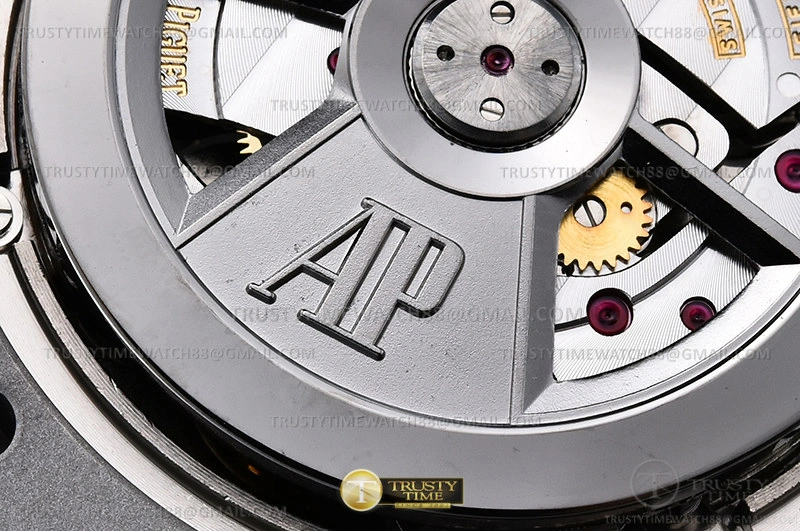 Unisex AP0744A – AP ROO Chronograph SS RU White Blk RSF A3126 Mod 88