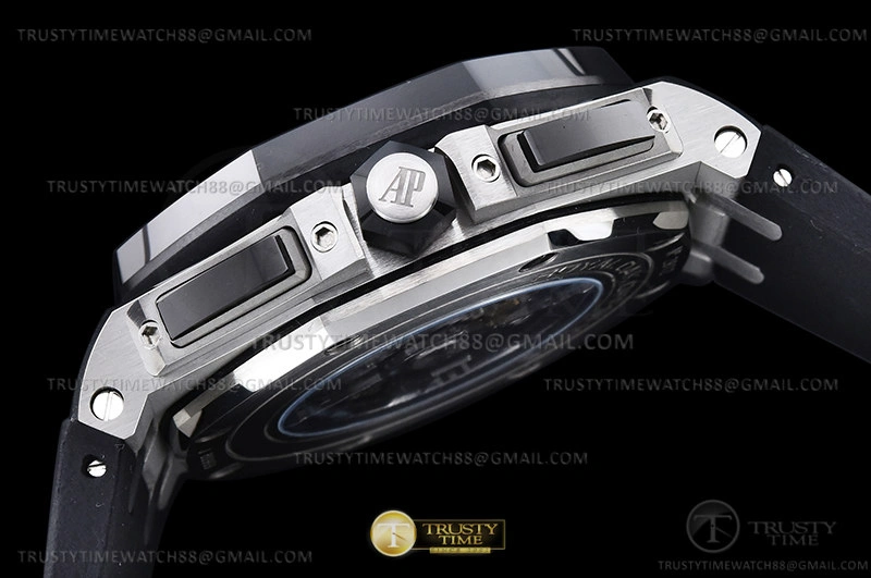 AP0744B – AP ROO Chronograph SS RU Blk Wht RSF A3126 Mod AllSeason 89