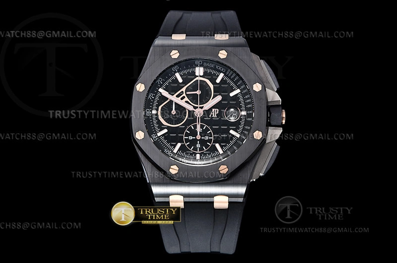 AP0749 – AP ROO Chronograph CER RU Blk Blk RSF A3126 Mod Supportive 90