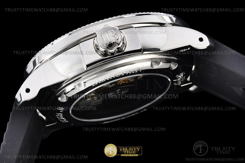 Compact Fifty Fathoms Date SS RU Black GSF A 120