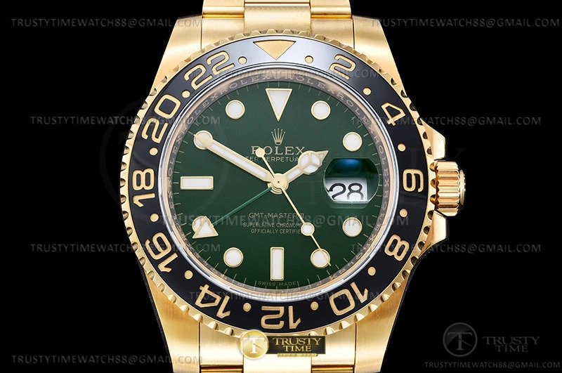 GMT II 116718LN 904 Wrp YG YG Grn KF VR3186 CHS Comfortable 607