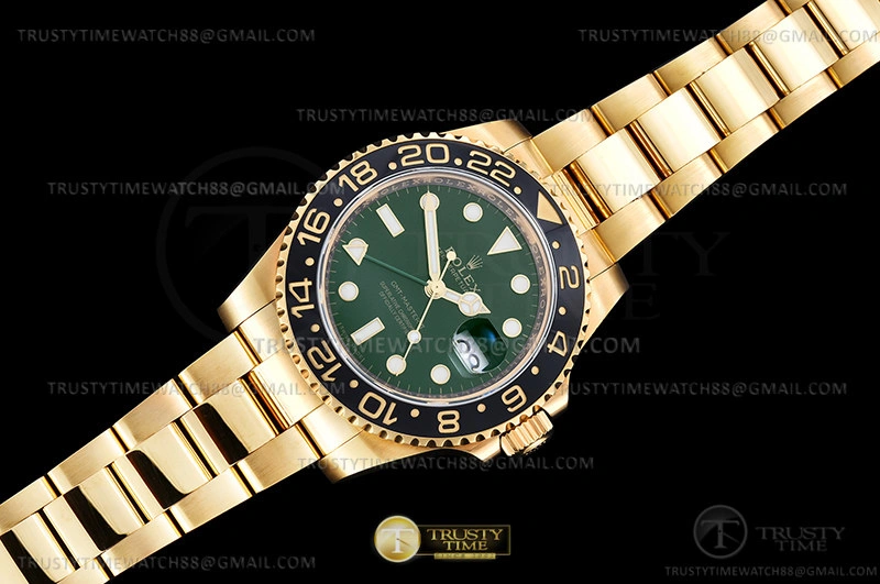 GMT II 116718LN 904 Wrp YG YG Grn KF VR3186 CHS Comfortable 607