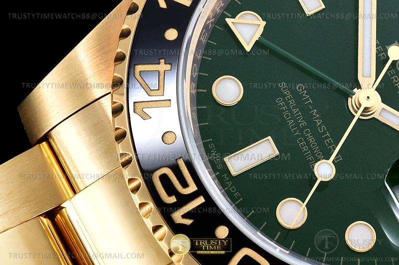 GMT II 116718LN 904 Wrp YG YG Grn KF VR3186 CHS Comfortable 607