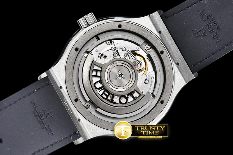 TimelessDesign HUB0357A –  Fusion Bang 42mm SS TI LE RU Grey A2892 Mod 156