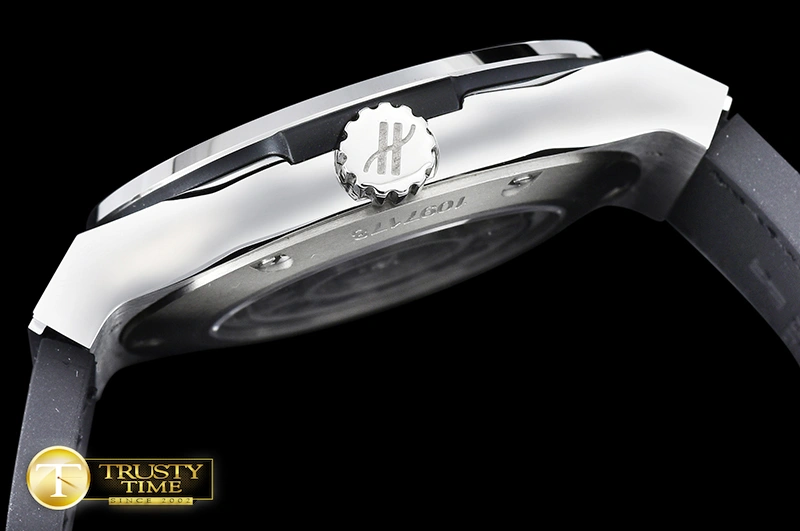 TimelessDesign HUB0357A –  Fusion Bang 42mm SS TI LE RU Grey A2892 Mod 156