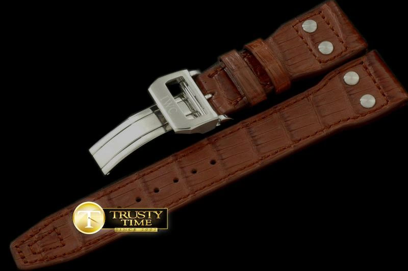 IWCSTP002C – Leather Strap Walnut for Big Pilot and Top Gun WrinkleFree 277