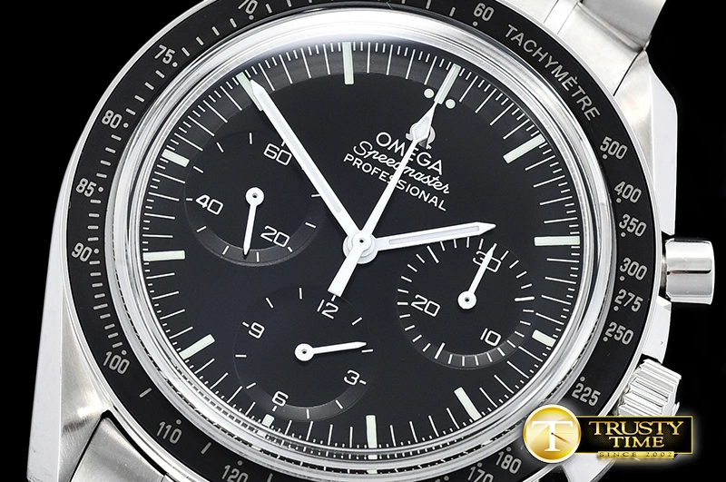 SmartChoice OMG0595A – SpeedMaster MoonWatch SS SS Blk OMF V2 Venus 358