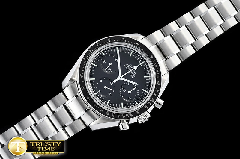 SmartChoice OMG0595A – SpeedMaster MoonWatch SS SS Blk OMF V2 Venus 358