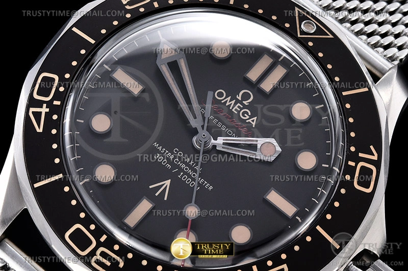 OMG0721 – Seamaster 300m No Time To Die 007 TI SS ORF A SmoothTexture 395