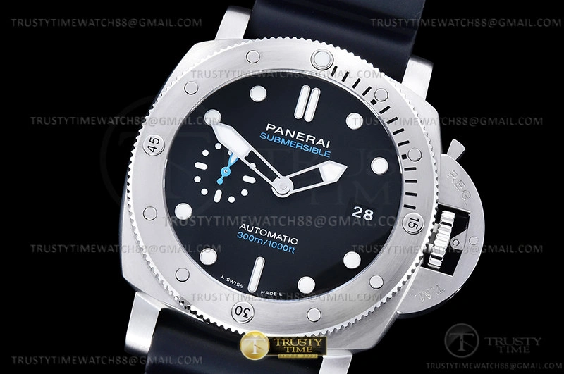 Modern PAM 1229 Submersible Quaranta 44mm SS RU Blk VSF P 397