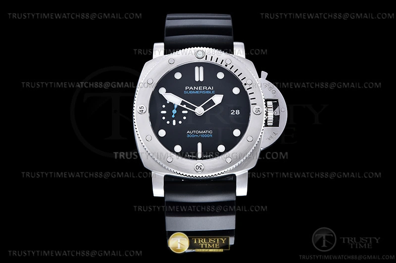 Modern PAM 1229 Submersible Quaranta 44mm SS RU Blk VSF P 397