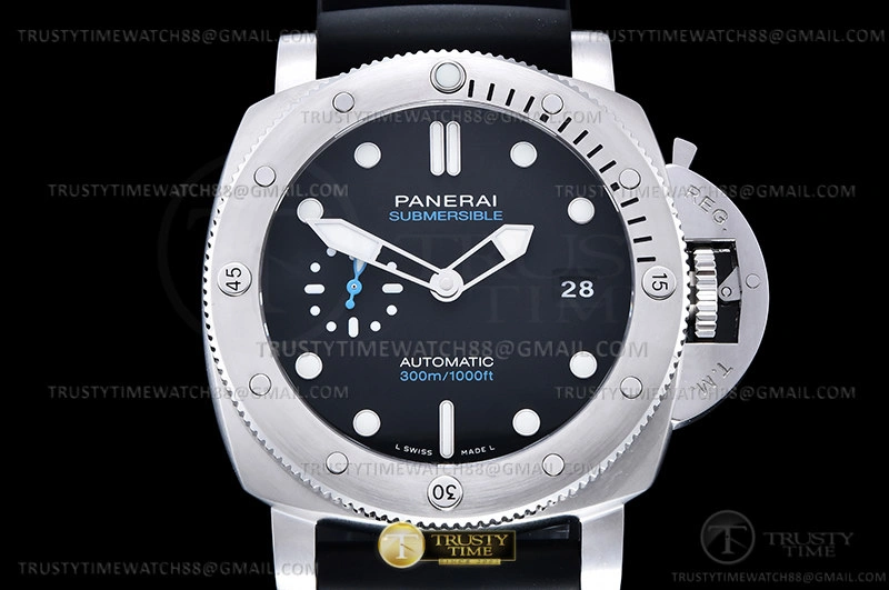 Modern PAM 1229 Submersible Quaranta 44mm SS RU Blk VSF P 397