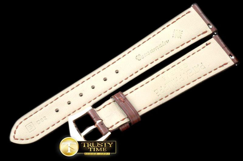 PPACC004B – Brown Croc Strap RG 20 16  Insignia Buckle Vibrant 520