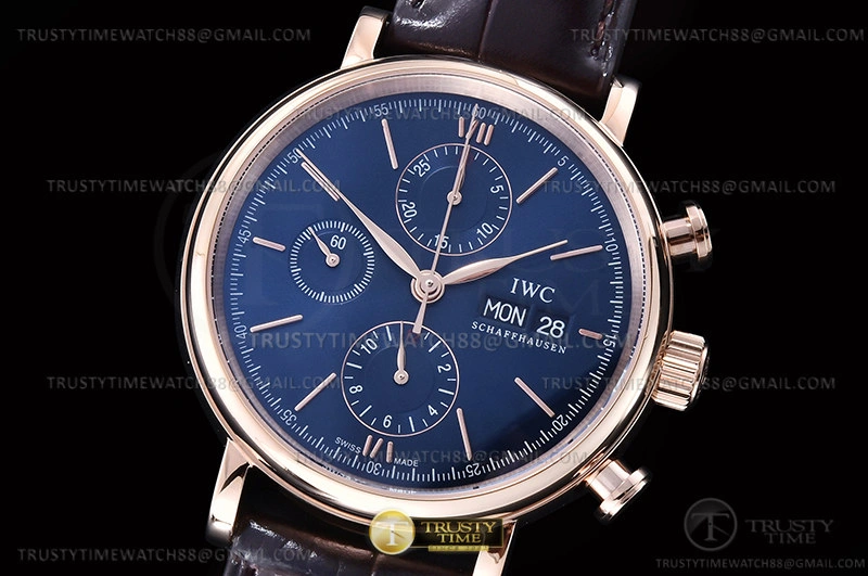 RelaxedFit Portofino Chrono IW3910 RG LE Blue RG Stk TWF A 279