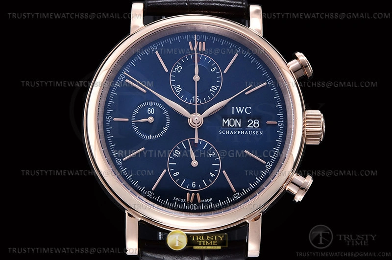 RelaxedFit Portofino Chrono IW3910 RG LE Blue RG Stk TWF A 279