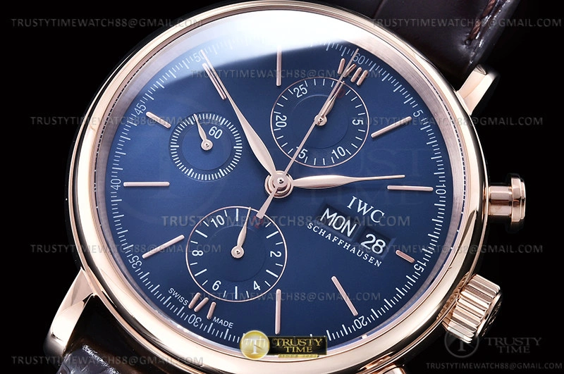 RelaxedFit Portofino Chrono IW3910 RG LE Blue RG Stk TWF A 279