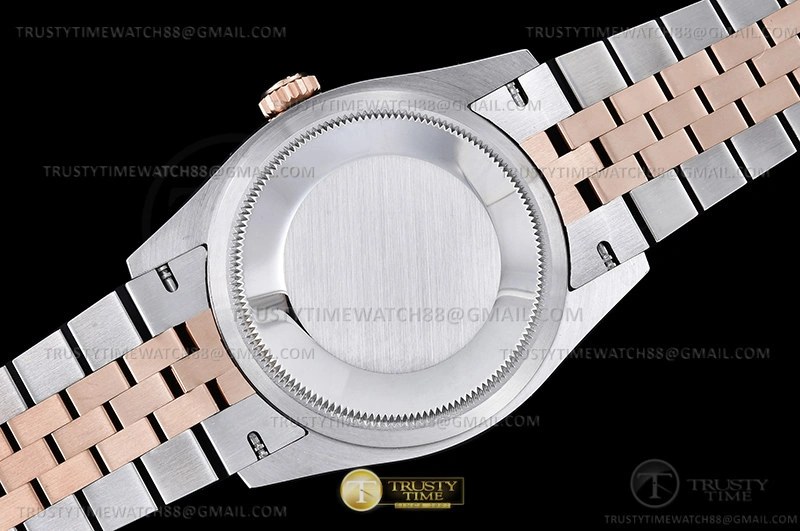TimelessDesign RDJ0454C – DJ 36mm Jub Flt 904L RG SS P-Grey Dia VSF VS 763