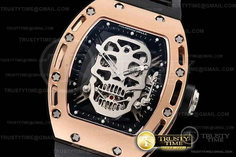 Attractive RM0174 – RM052 Tourbillon Skull 539