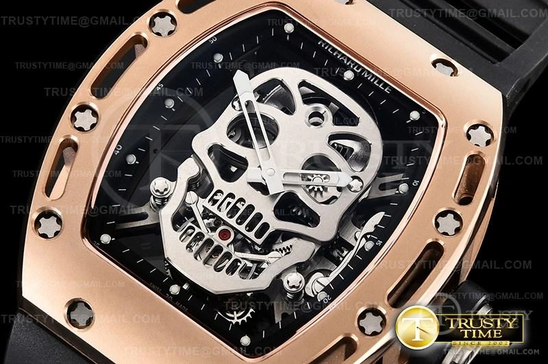Attractive RM0174 – RM052 Tourbillon Skull 539