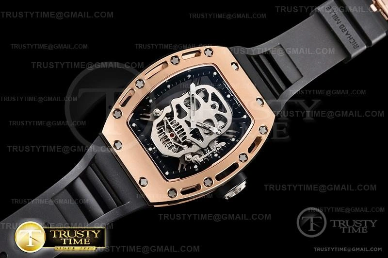 Attractive RM0174 – RM052 Tourbillon Skull 539