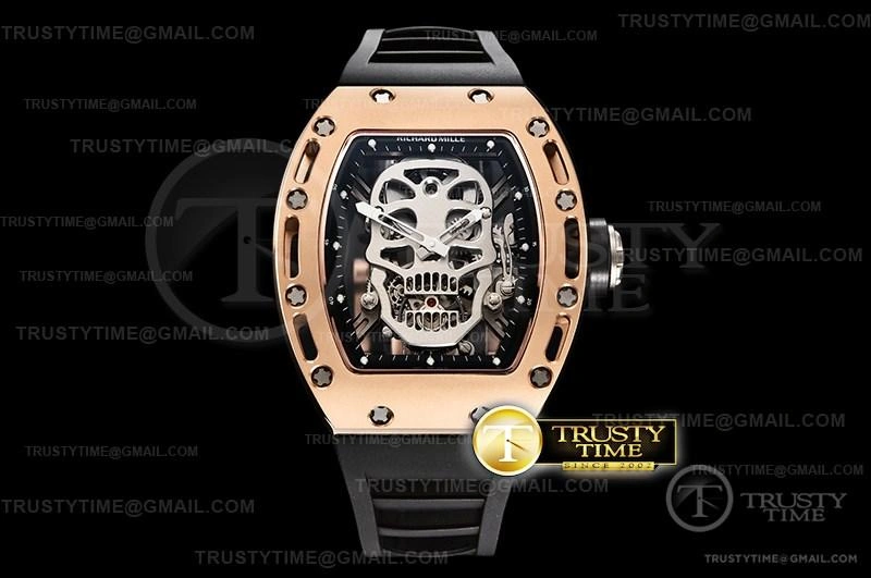 Attractive RM0174 – RM052 Tourbillon Skull 539