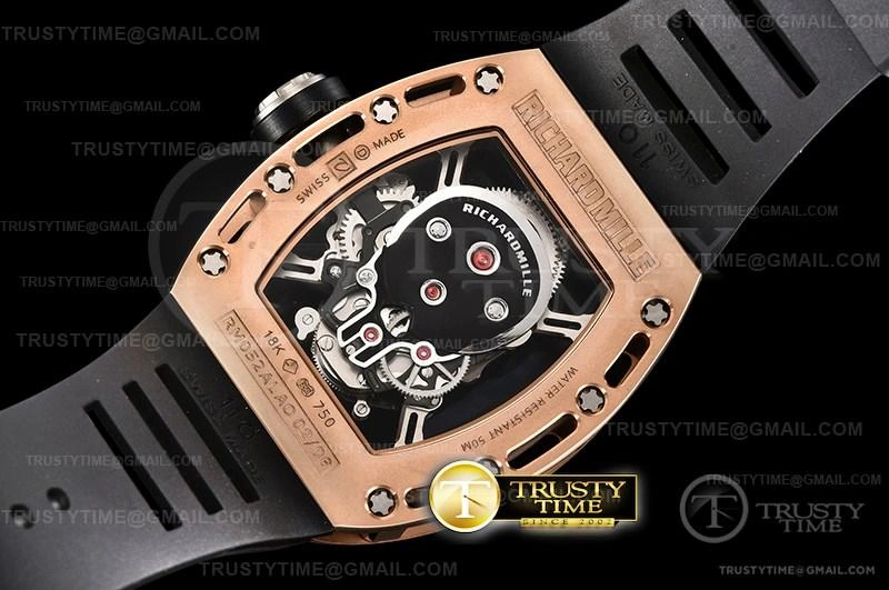 Attractive RM0174 – RM052 Tourbillon Skull 539