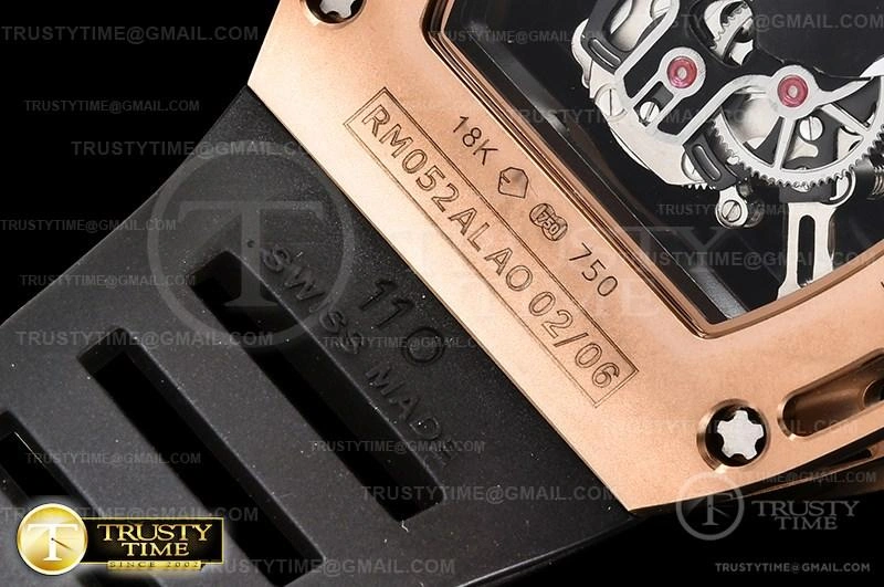 Attractive RM0174 – RM052 Tourbillon Skull 539