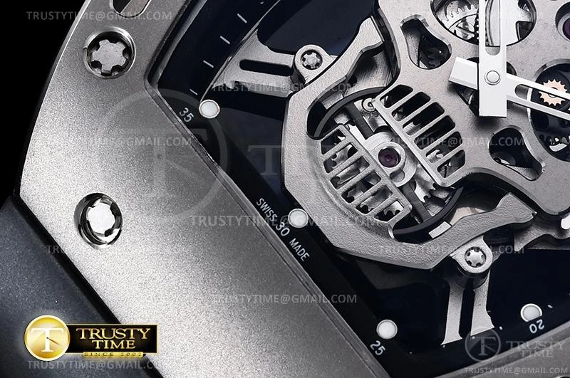 Flexible RM0185 – RM052 Skull Tourbillon 559