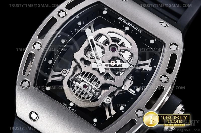 Flexible RM0185 – RM052 Skull Tourbillon 559