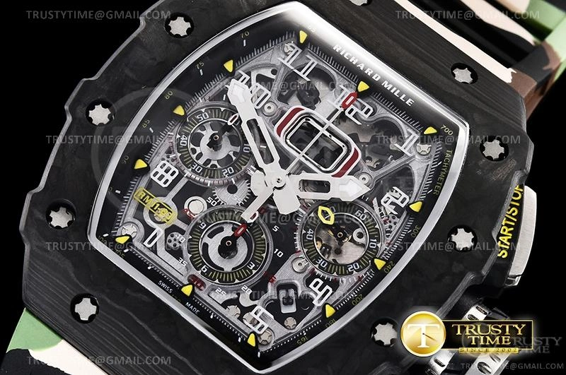 WrinkleFree RM0189G – RM011-03 Auto Flyback Chrono 600